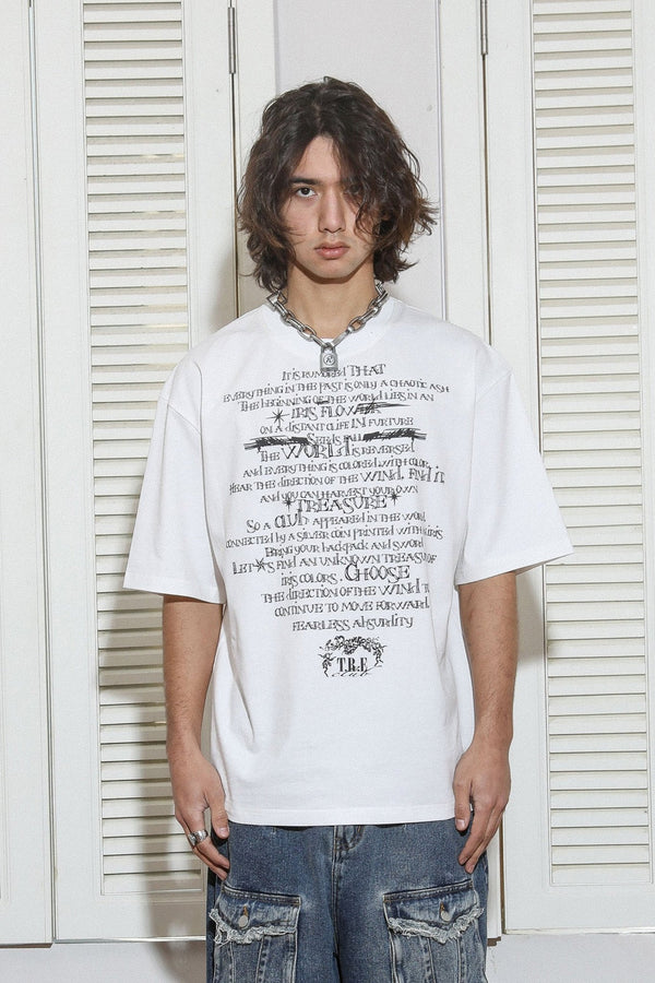 TRECLUB Letters Tee - COPPING THREADS - TRECLUB