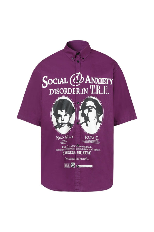 TRECLUB Two Faces Printing Tee - COPPING THREADS - TRECLUB