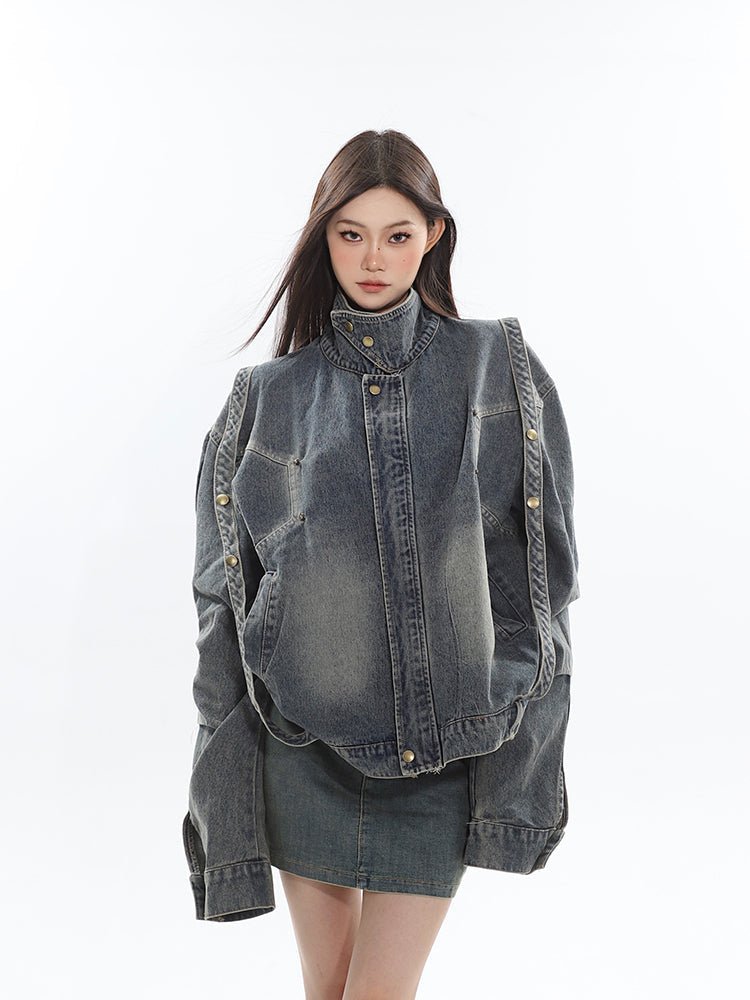 Vintage Distressed Denim Jackets - COPPING THREADS - CT Select